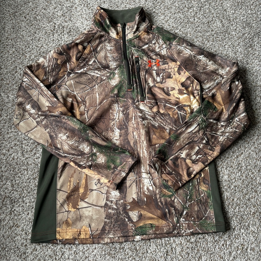 Men’s Under Armour Camo Quarter Zip